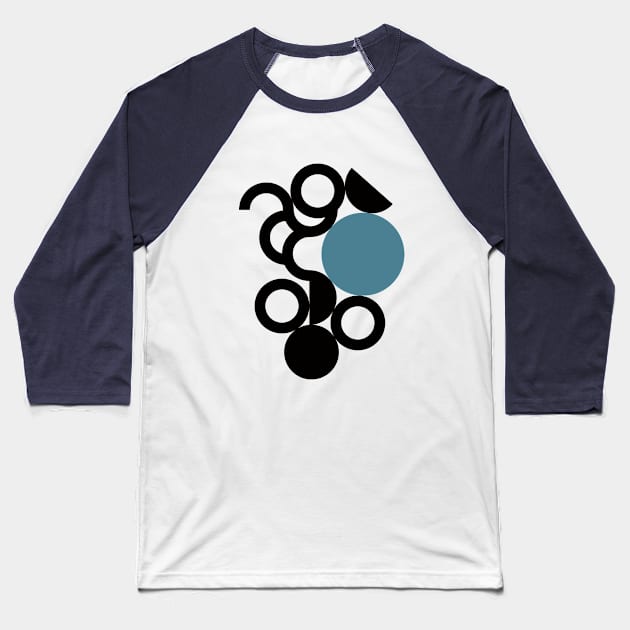 Contraption of Circles 11 Baseball T-Shirt by Dez53